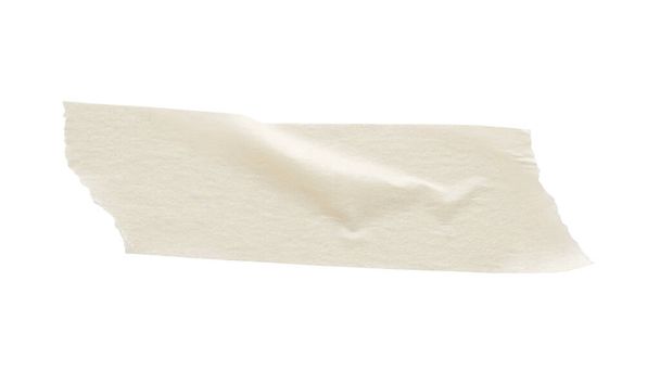 Yapışkan kağıt bant beyaz arkaplanda izole - Fotoğraf, Görsel