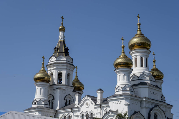 Prince Vladimir Monastery in the city of Irkutsk - Photo, Image