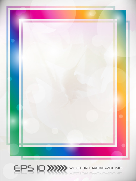 Векторный абстрактный цветной фон - Вектор,изображение