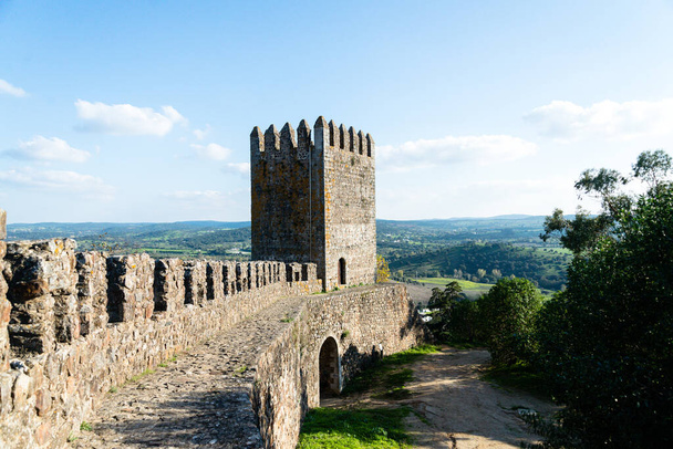 The castle of Montemor-o-Novo in Portugal - Foto, Imagen