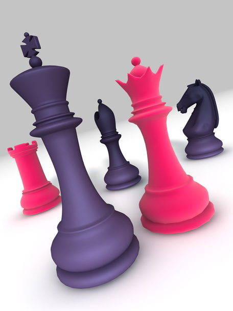 šachová hra - Fotografie, Obrázek
