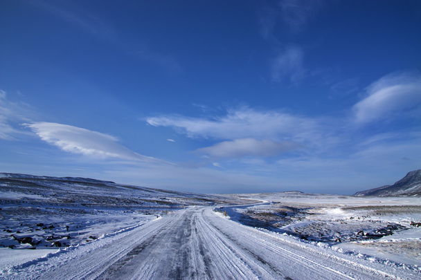 IJslandse weg - Foto, afbeelding