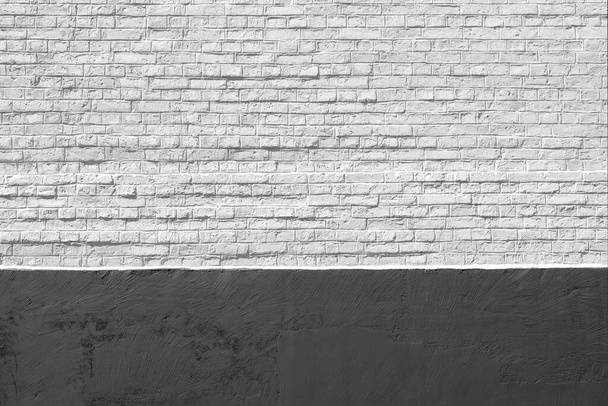 Фон старої білої цегляної стіни для дизайну інтер'єру та різних сцен або як фон для відео-інтерв'ю
. - Фото, зображення