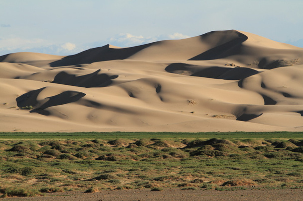 піщані дюни в пустелі Гобі Монголії - Фото, зображення