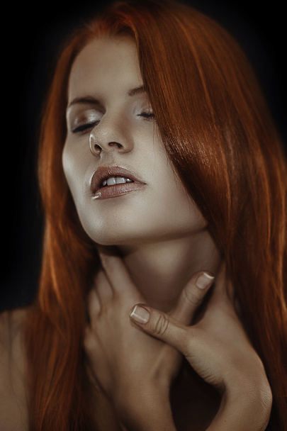 Very redhead girl - Photo, image
