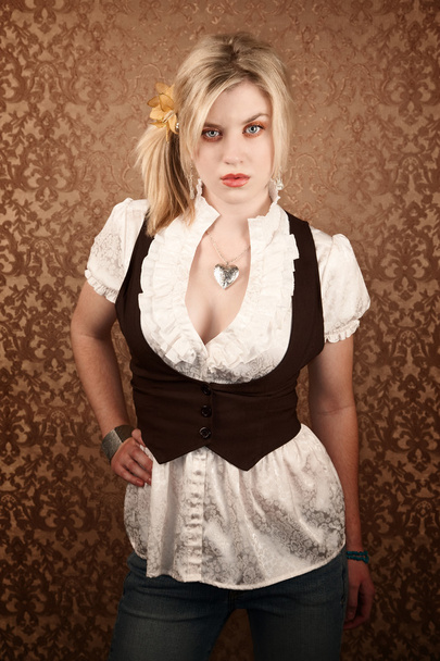 Pretty young blonde woman - Foto, Imagem