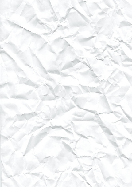 Fond de texture de papier froissé. Livre blanc. - Photo, image