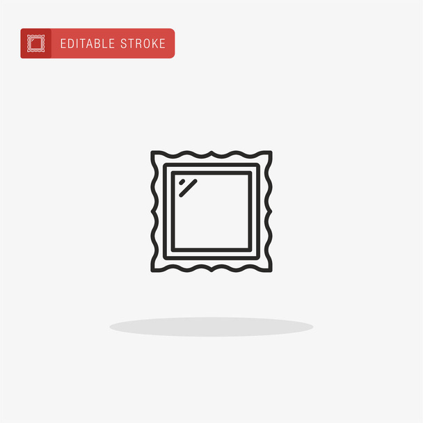 Frame icon vector. Frame icon for presentation. - Vector, Image