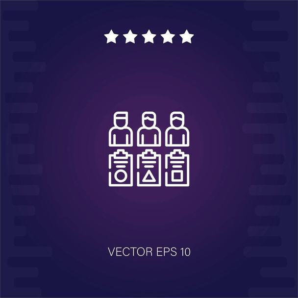 skills vector icon modern illustration - Vector, Image