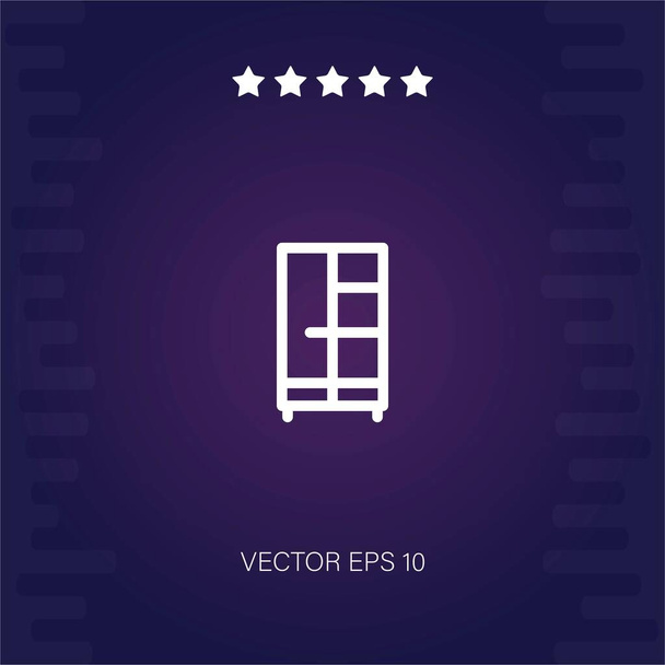 refrigerator vector icon modern illustration - Vector, Image