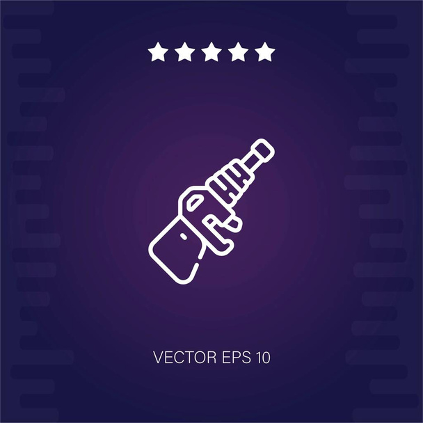 rifle vector icon modern illustration - Vector, Image