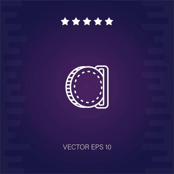 вставити монету Векторна іконка сучасна ілюстрація
 - Вектор, зображення