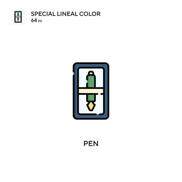Caneta Ícone vetorial simples. Ícones de caneta para o seu projeto de negócio
 - Vetor, Imagem