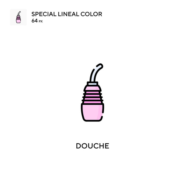 Douche Simple vector icon. Douche icons for your business project - Vektori, kuva