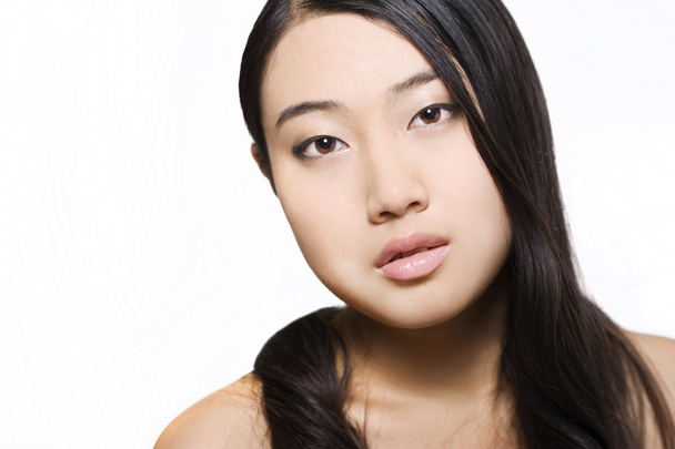 Portrait of young beautiful asian model - Zdjęcie, obraz