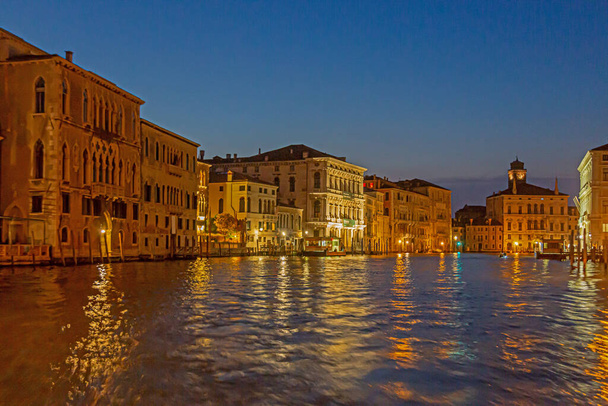 View over Canale Grande in Venice during sunset in summer - Photo, Image
