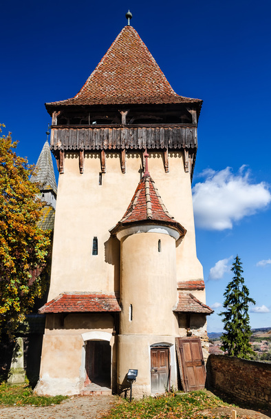 Turm der mittelalterlichen Biertankirche, Rumänien - Foto, Bild
