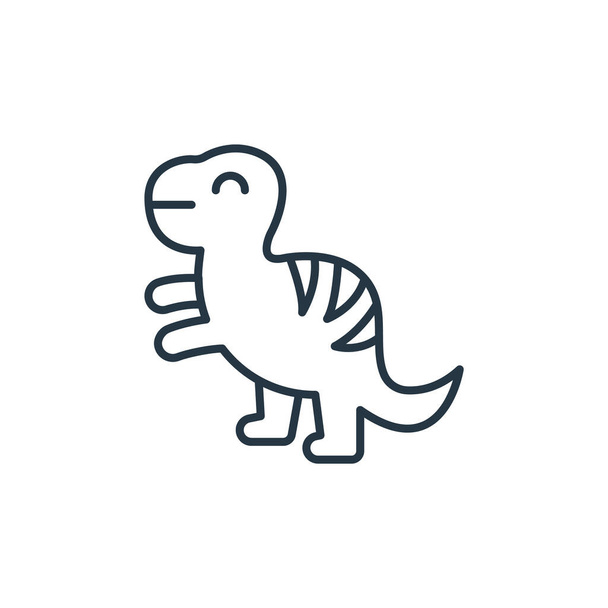 dinossauro tiranossauro t rex ícone ilustração de cor preta estilo simples  imagem simples 5199440 Vetor no Vecteezy