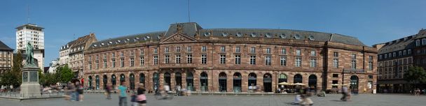 панорамный снимок места Клебер в Страсбурге - Фото, изображение