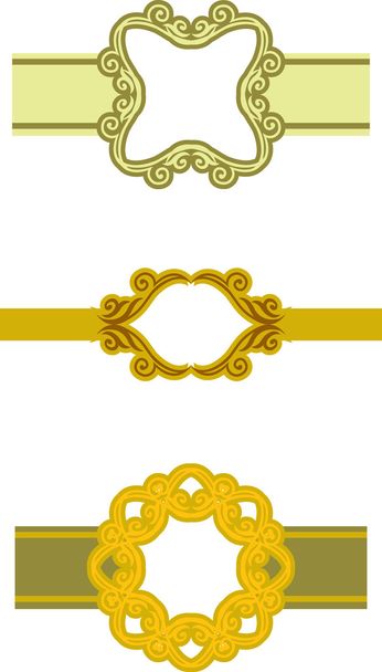 ethnic banner - Διάνυσμα, εικόνα