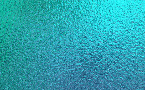 Teal groen blauw folie papier textuur achtergrond. - Foto, afbeelding