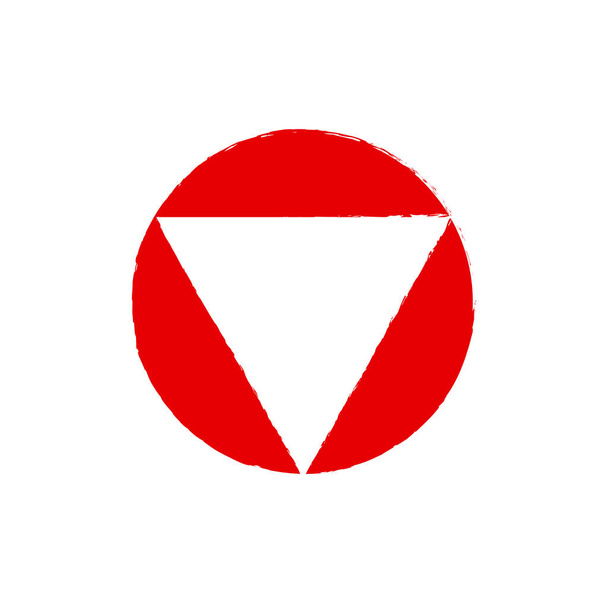 Roundel dell'aviazione austriaca. Simbolo militare. Illustrazione vettoriale - Vettoriali, immagini