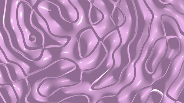 Luz simple Violeta (web) monocromático Imagen de fondo abstracta en 3D hecha de patrones de crepitación simples con perspectivas de sombra para la ilustración y el azul - Foto, Imagen