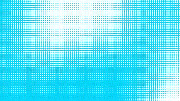 Dots halftone λευκό μπλε χρώμα κλίση υφή μοτίβο με ψηφιακή τεχνολογία φόντο. Dots pop art comics με καλοκαιρινό φόντο.  - Φωτογραφία, εικόνα