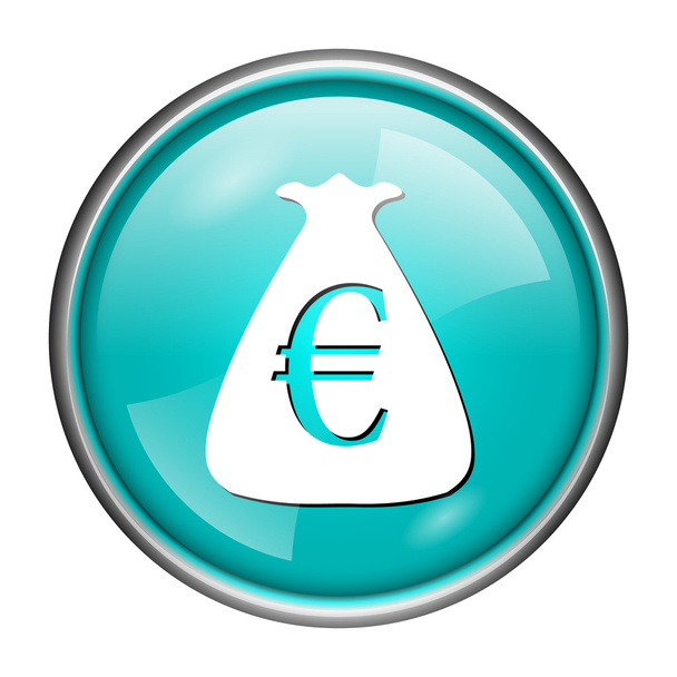 Euro saco icono
 - Foto, imagen