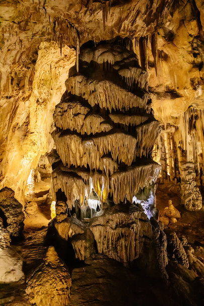 ユニークな石筍を持つスループ・ソフカ洞窟,モラヴィア・カルスト,チェコ共和国, 2020年7月6日 - 写真・画像