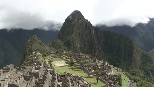 Uitzicht op Machu Picchu, Peru - Video