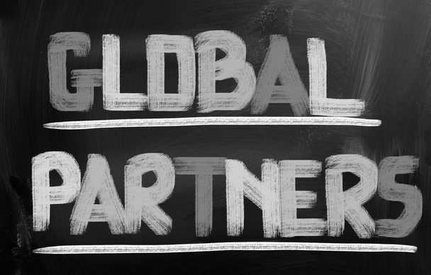 koncepcja globalnych partnerów - Zdjęcie, obraz