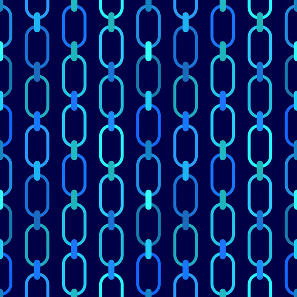 seamless vector pattern with vertical chains - Vector, Image