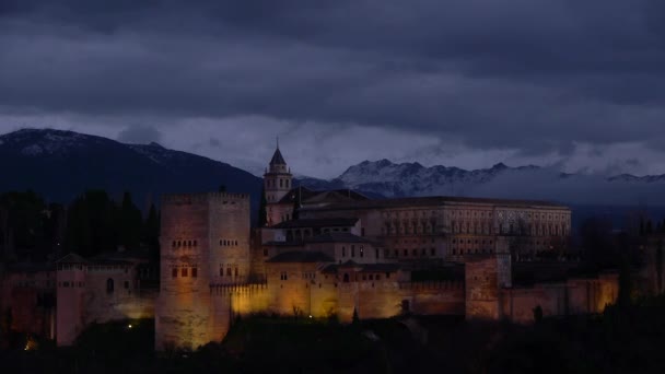 Alhambra vista nocturna
 - Metraje, vídeo