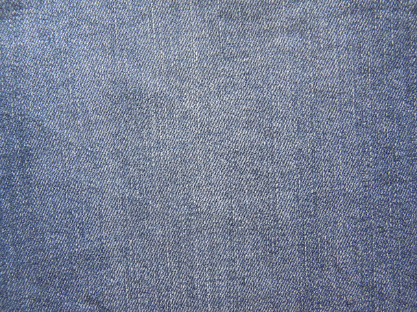 Halvány kék színű farmer texturált háttér - Fotó, kép