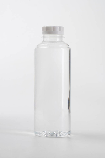 liquid product on blank plastic container bottle - Photo, Image