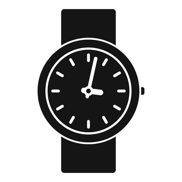 Leather watch repair icon, simple style - Vector, Image