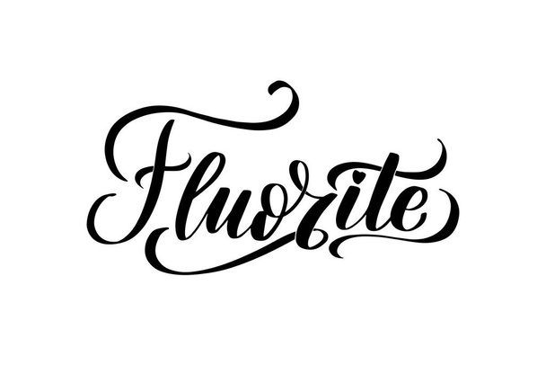 Illustration de calligraphie vectorielle isolée sur fond blanc. - Vecteur, image
