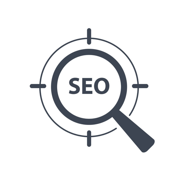 SEO Targeting Icon Vector Graphic - Vector, Image