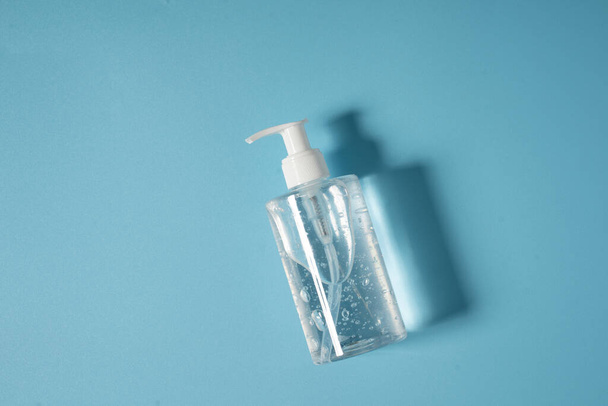 plastic bottle hand sanitizer product mockup - Fotoğraf, Görsel