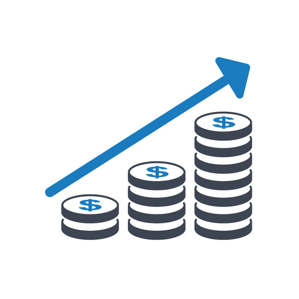 Money Growth Icon Vector Graphic - Vector, Image