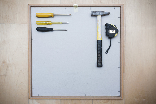 Working tools background. - Foto, imagen