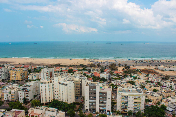 Blick vom Balkon auf Aschdod, Israel - Foto, Bild
