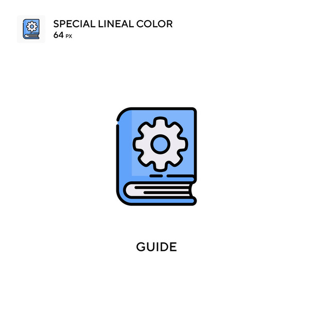 Guida Speciale icona vettoriale a colori lineari. Icone guida per il tuo progetto aziendale - Vettoriali, immagini