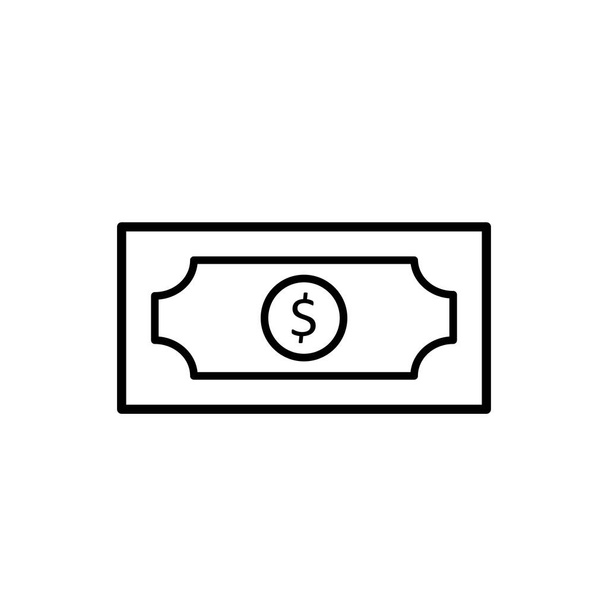 Illustration Vektorgrafik der Vorlage für Geld-Symbole - Vektor, Bild