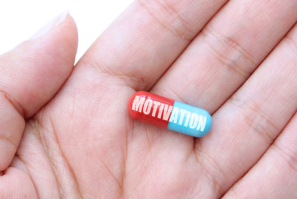 Motivation pill - Foto, afbeelding