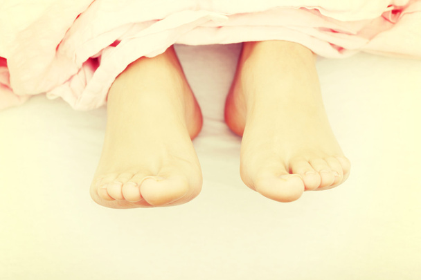 Woman's feet - Фото, изображение