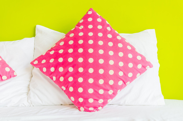 Travesseiro de polca colorido
 - Foto, Imagem