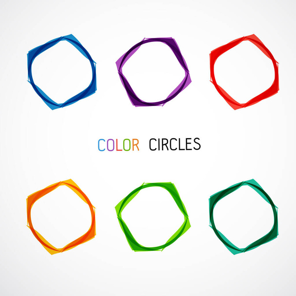 Circles vector illustration smart  - Vektor, kép