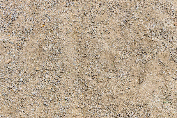 На фотографии - красивая горизонтальная текстура желтого песка - Фото, изображение